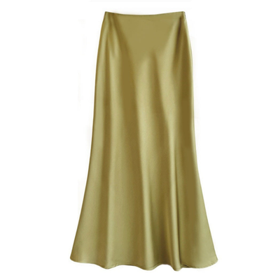 Jupe Midi Évasée Taille Haute pour Femme