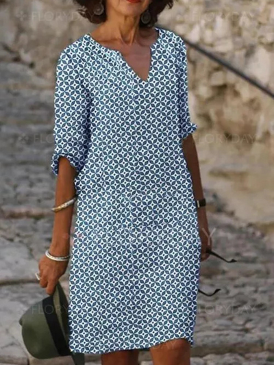 Noëlla | Robe Midi Légère Pour Femme | Confortable