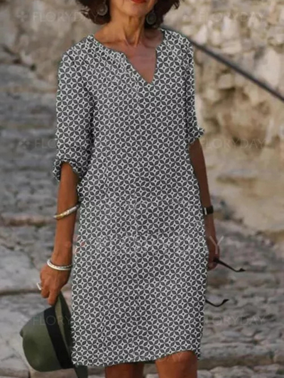 Noëlla | Robe Midi Légère Pour Femme | Confortable