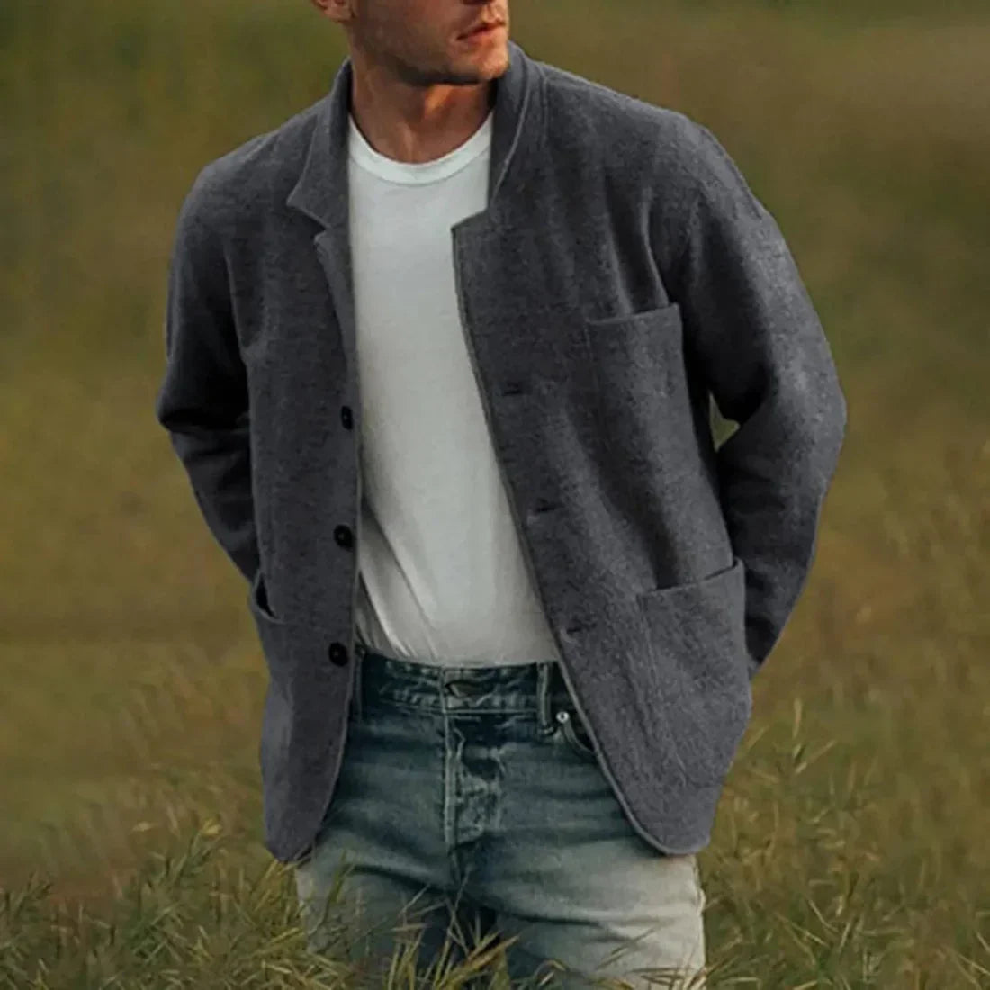 Blazer casual élégant pour hommes | Parfait pour toutes les saisons