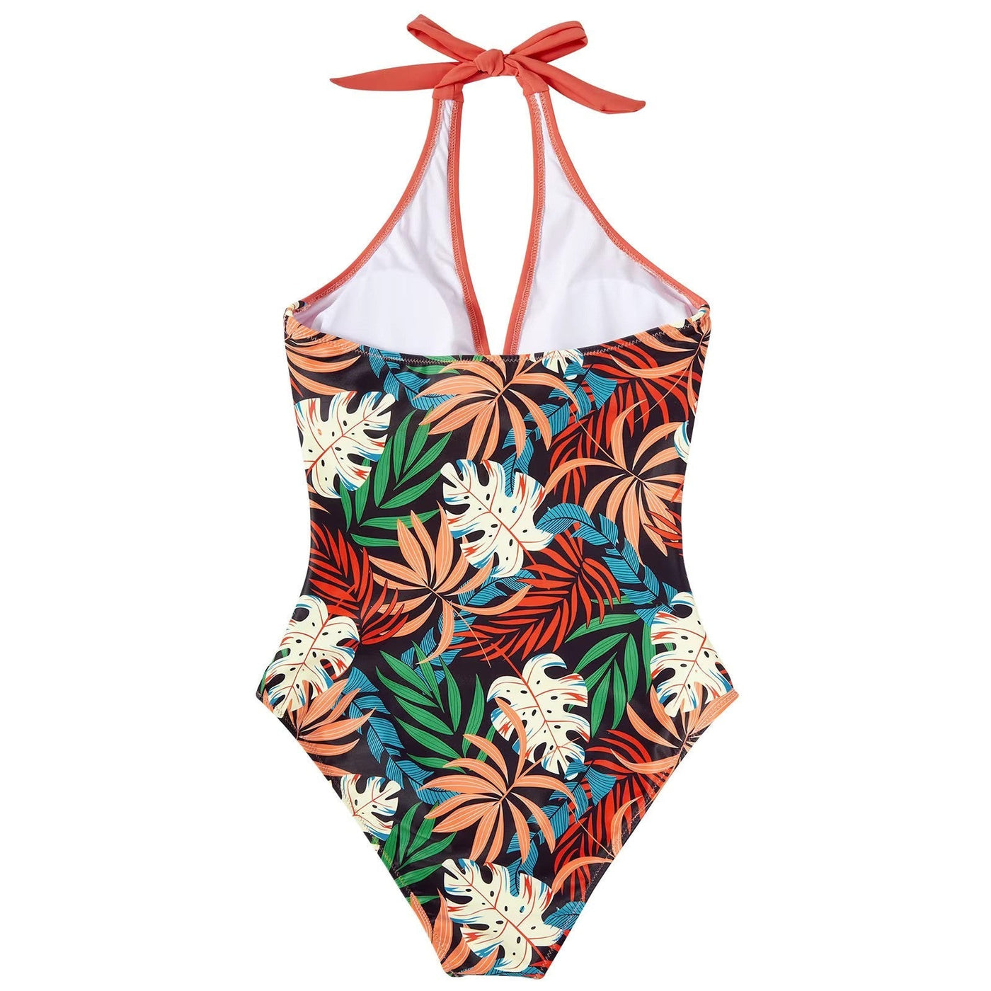 Maillot de Bain Une-Pièce à Col Halter pour Femme